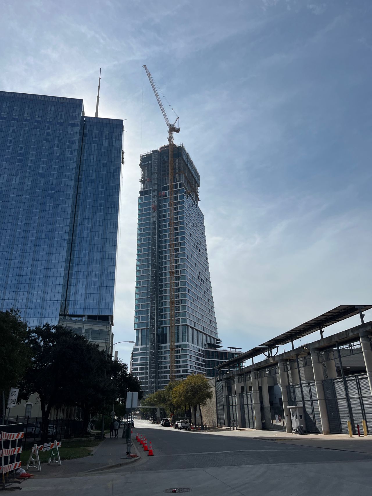 Waterline construction, November 2024