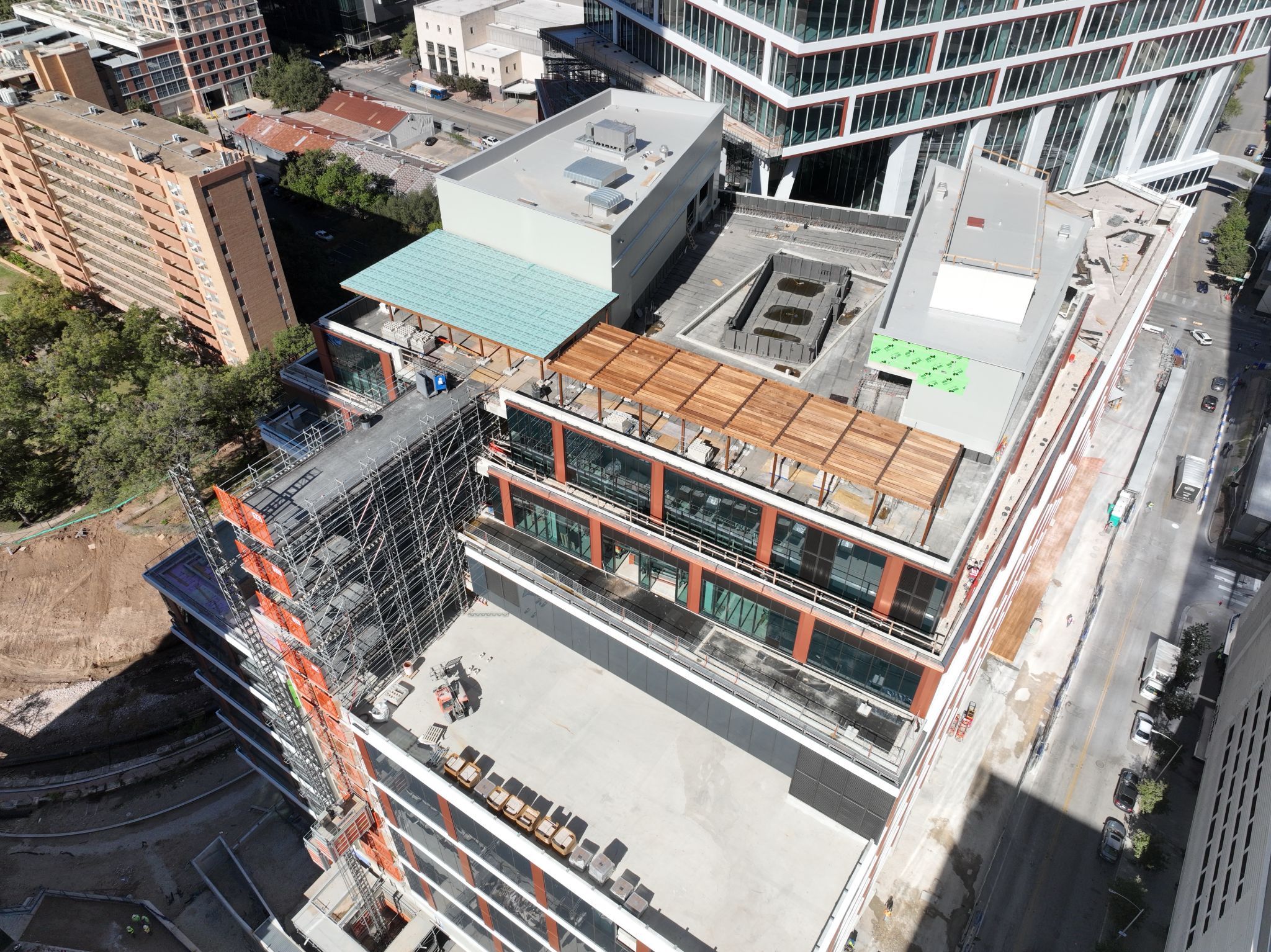 Waterline construction, November 2024