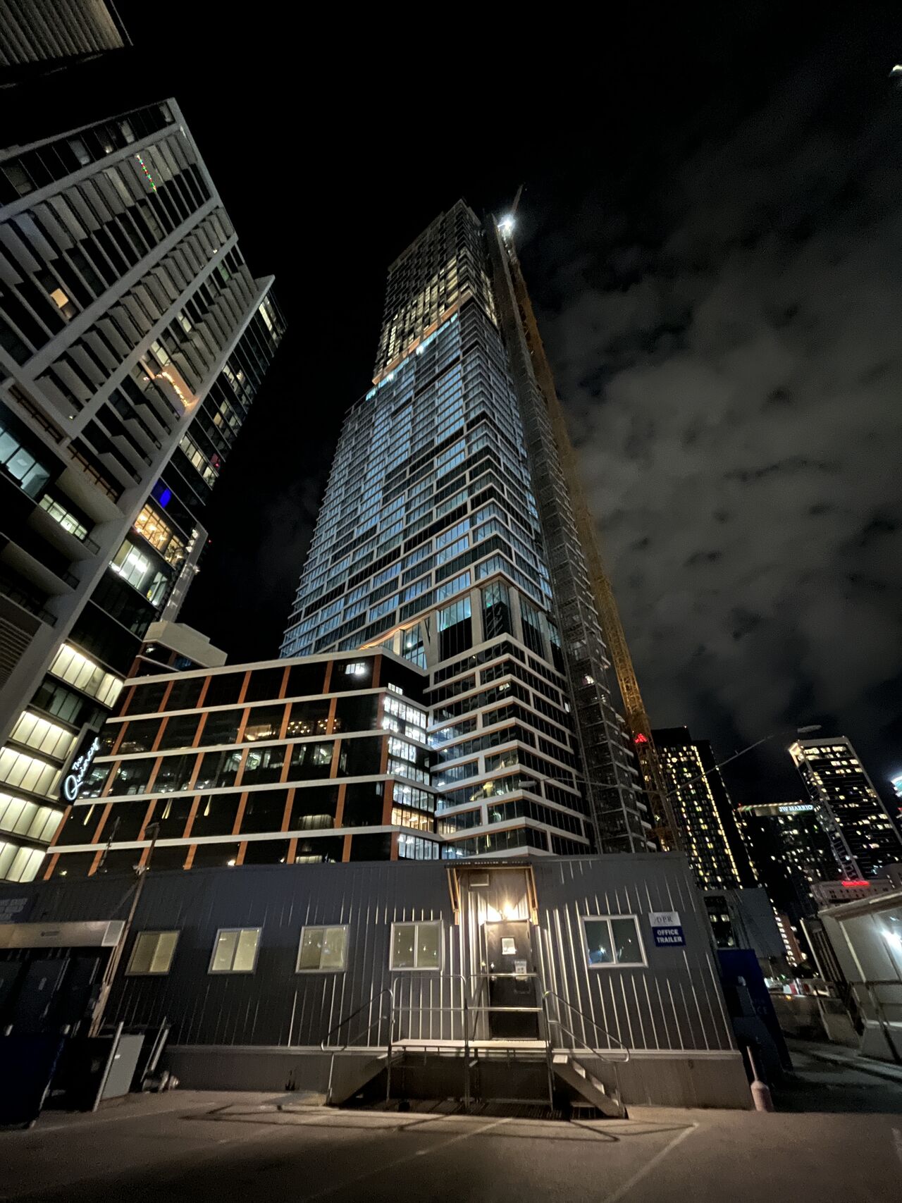 Waterline construction, November 2025